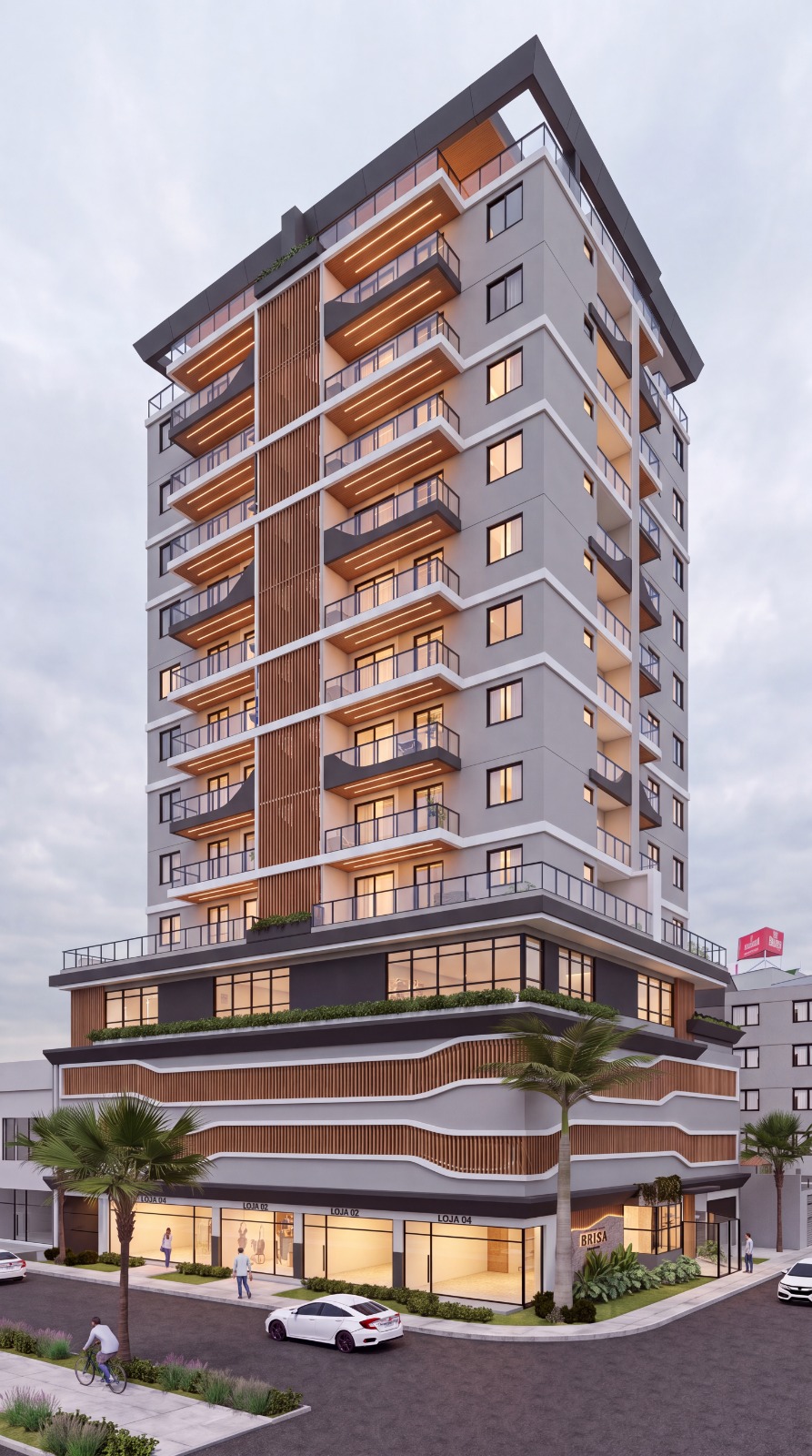 Fachada do Brisa Residence