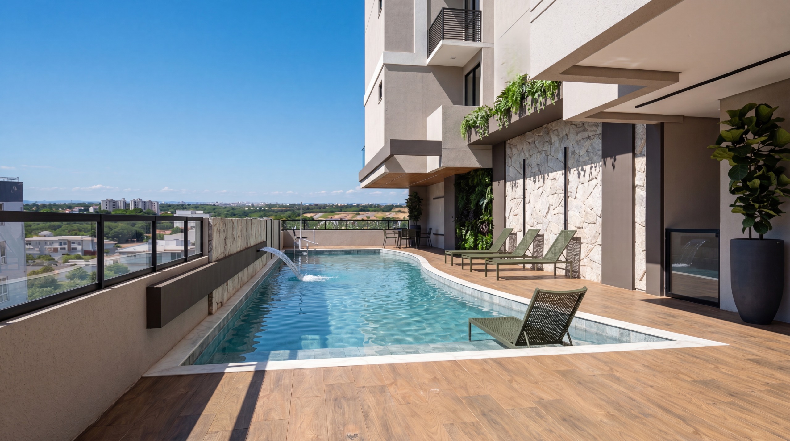 Piscina do Brisa Residence